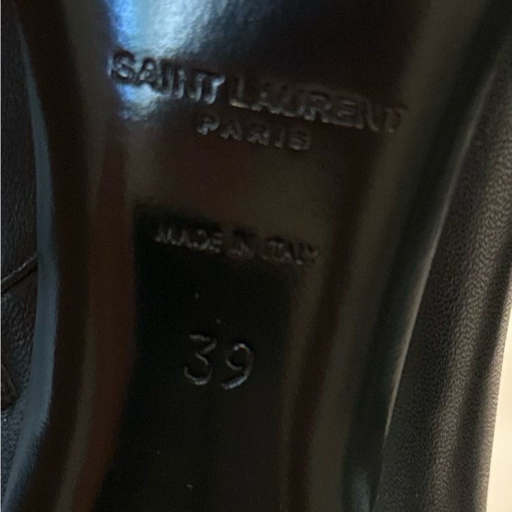 Saint Laurent Black Ankle Boots - Picture 3 of 5